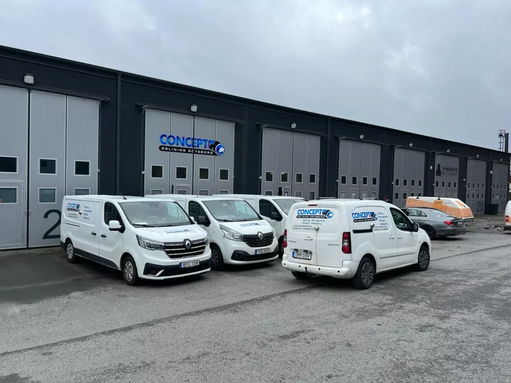 Concept Relinings servicebilar i Göteborg